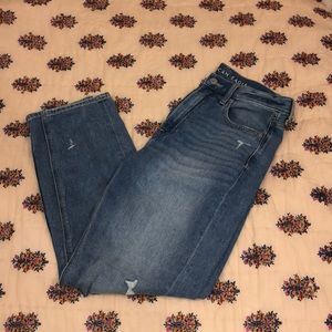 american eagle mom jeans